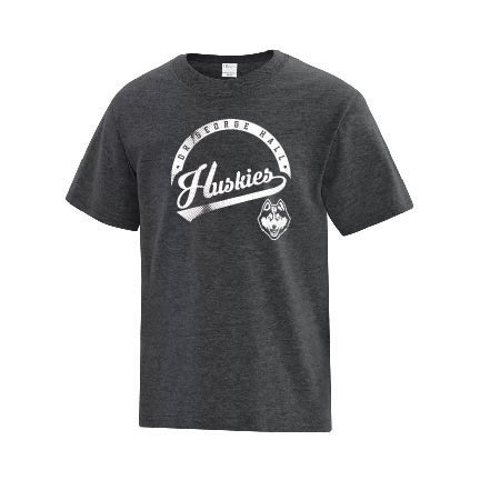 Heather Grey Cotton Tee Shirt