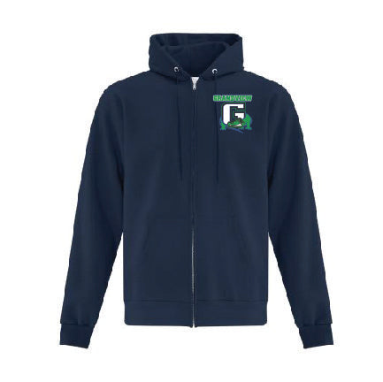 Grandiew Full Zip Hooded Sweatshirt