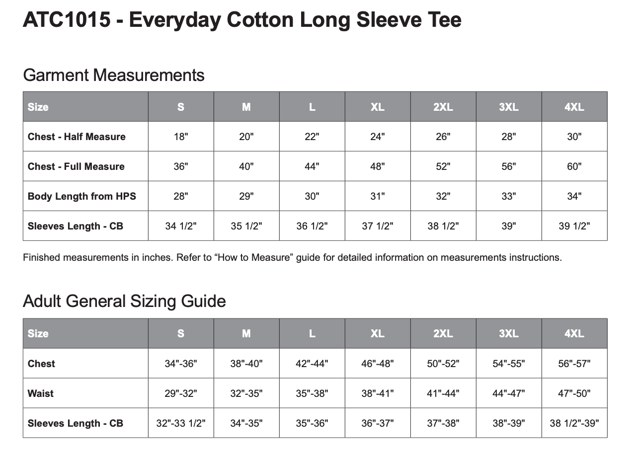 Grandview Long Sleeve Tee Shirt