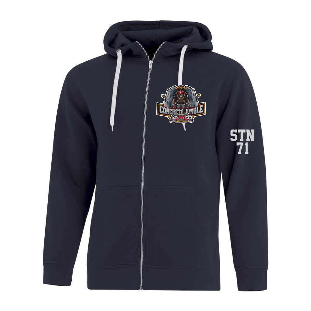 Full Zip Fleece Hoodie
