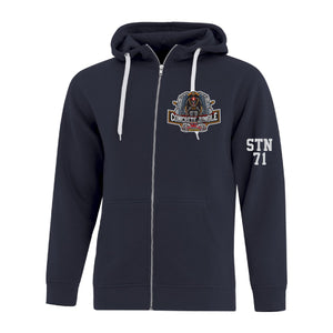 Full Zip Fleece Hoodie
