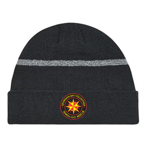 Knitted Toque with reflective Stripe