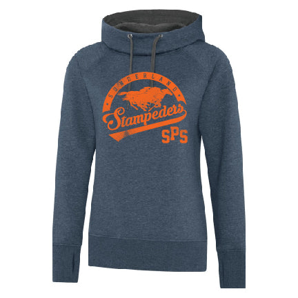 Ladies Scoop Neck Hoodie