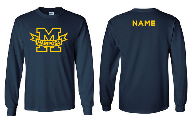 Long Sleeve Tee Shirt WITH NAME
