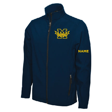 Mens  Soft shell Jacket WITH NAME